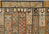 Buddhist vestment (kasaya), Silk embroidery, satin, and damask, China