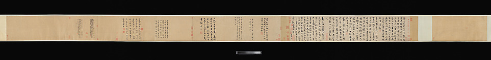 Four anecdotes from the life of Wang Xizhi, Zhao Mengfu (Chinese, 1254–1322), Handscroll; ink on paper, China
