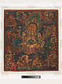 Vaishravana, the Guardian of Buddhism and Protector of Riches, Distemper on cloth, Tibet