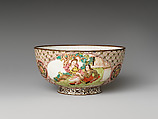 Bowl (one of a pair), Painted enamel, China