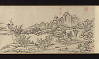 Streams and Mountains without End, Wang Yuanqi (Chinese, 1642–1715), Handscroll; ink on paper, China