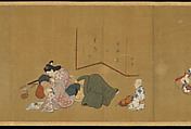Handscroll of Ten Homoerotic (Nanshoku) Scenes, Miyagawa Chōshun 宮川長春 (Japanese, 1683–1753), Handscroll; ink and colors on silk, Japan