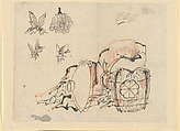 Shōjō, Katsushika Hokusai Japanese, Ink and color on paper, Japan