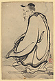 Sage, Katsushika Hokusai  Japanese, Ink on paper, Japan