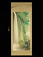 Four Perfect Views of Waterfalls, Tanaka Raishō (Japanese, 1866–1940), Set of four hanging scrolls; ink and color on silk, Japan