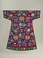 Ceremonial Birthday Robe, Silk, China