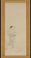 Lady Chiyono, Maruyama Ōkyo 円山応挙 (Japanese, 1733–1795), Hanging scroll; ink and color on paper, Japan
