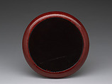 Dish with decoration of birds and flowers, Lacquer with lacquer, litharge and gold painting, Japan (Ryūkyū Islands)