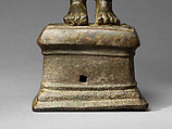 Buddha offering protection, Copper alloy, India, unknown provenance in the Deccan, likely Andhra Pradesh