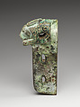 Chariot linchpin with rabbit, Bronze, China