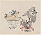 Page from the Ten Bamboo Studio Manual of Painting and Calligraphy, Hu Zhengyan , and others Chinese, Individual leaf from a printed book; ink and color on paper, China