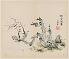 Page from the Ten Bamboo Studio Manual of Painting and Calligraphy, Hu Zhengyan , and others Chinese, Individual leaf from a printed book; ink and color on paper, China