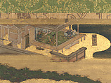 The Rebellions of the Hōgen and Heiji Eras, Pair of six-panel folding screens; ink, color, gold, and gold leaf on paper, Japan