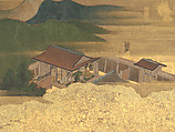 The Rebellions of the Hōgen and Heiji Eras, Pair of six-panel folding screens; ink, color, gold, and gold leaf on paper, Japan