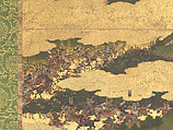 The Rebellions of the Hōgen and Heiji Eras, Pair of six-panel folding screens; ink, color, gold, and gold leaf on paper, Japan
