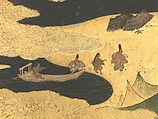 The Rebellions of the Hōgen and Heiji Eras, Pair of six-panel folding screens; ink, color, gold, and gold leaf on paper, Japan