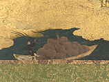 The Rebellions of the Hōgen and Heiji Eras, Pair of six-panel folding screens; ink, color, gold, and gold leaf on paper, Japan