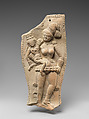 Yakshi Holding a Crowned Child, Terracotta, India (Bengal)