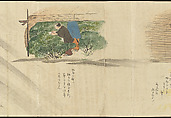 Illustrations of Uji Tea Production, Painting by Saitō Motonari (Japanese, active ca. 1800), Handscroll of thirty-two sheets reformatted as a folding album (orihon), Japan