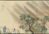 Illustrations of Uji Tea Production, Painting by Saitō Motonari (Japanese, active ca. 1800), Handscroll of thirty-two sheets reformatted as a folding album (orihon), Japan