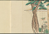 Illustrations of Uji Tea Production, Painting by Saitō Motonari (Japanese, active ca. 1800), Handscroll of thirty-two sheets reformatted as a folding album (orihon), Japan