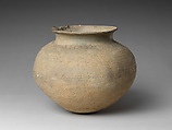 Jar with short neck, Stoneware, Korea