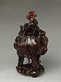 Incense burner, Rootwood, boxwood, and rosewood, China