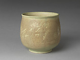 Jar decorated with barley, Stoneware, Korea