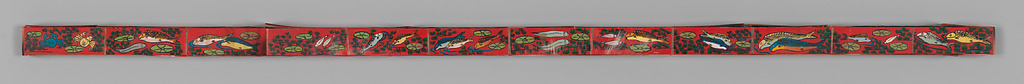 Ruler, Wood, bone, painted ox horn; bamboo, black lacquer, Korea