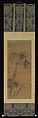 Bamboo, Attributed to Kaō (Japanese,active first half 14th century), Hanging scroll; ink on silk, Japan