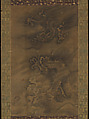 Dragon Amid Clouds and Waves, Unidentified artist Chinese, (active late 15th-early 16th c.), Hanging scroll; ink on silk, China