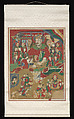 The Tenth King of Hell, Hanging scroll; ink and color on silk, Korea