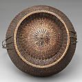 Basket for Peonies, Bamboo and rattan, Japan