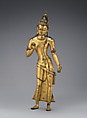 The Bodhisattva Maitreya, the Buddha of the Future, Copper alloy with gilding and color, Nepal