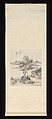 Landscape, Wu Deyi (Chinese, died 1920), Hanging scroll; ink and color on paper, China