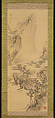 Quiet Residence in the Mountain, Takahashi Untei (Japanese, 1872–1949) (?), Hanging scroll; ink and color on silk, Japan