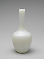 Vase, Opaque white glass, China