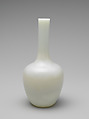 Vase, Opaque white glass, China
