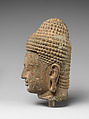 Head of a Buddha, Stone, Cambodia