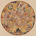 Dragon medallion, Silk and metallic-thread tapestry (kesi), China