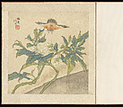 Flowers and Birds, Ren Yi (Ren Bonian) (Chinese, 1840–1896), Album of six leaves; ink and color on silk, China