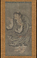 Mincho Gama Sennin, Unidentified artist, Hanging scroll; color on paper, China