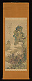 Quiet Residence in an Autumn Valley, Painting by Tani Bunchō (Japanese, 1763–1840), Hanging scroll; ink and color on silk, Japan