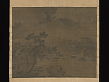 Landscape, Hanging scroll; on silk, China