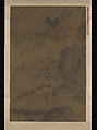 Peach Blossoms, Bamboo and Birds, Unidentified artist, Hanging scroll; on silk, China