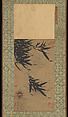 Wind in Bamboo, Unidentified artist, Hanging scroll; ink on paper, China