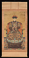 Portrait of Yongzheng Empress, Unidentified artist Chinese, 19th century, Hanging scroll; ink and color on silk, China