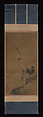 Crane, Unidentified artist, Hanging scroll; ink and color on silk, China