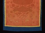 Avalokiteshvara as Shadakshari Lokeshvara, Silk twill damask, China