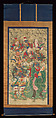 Nine Guardian Kings, Unidentified artist, Hanging scroll; ink and color on paper, China